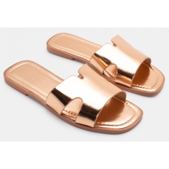 σανδάλια flat με φαρδιά φάσα - χαλκός σε προσφορά
