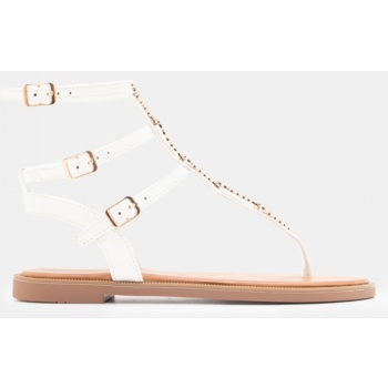 flat σανδάλια με πολλαπλά λουράκια με σε προσφορά