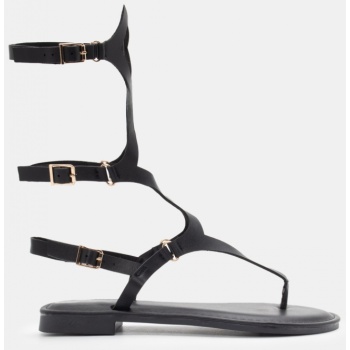 flat σανδάλια gladiator - μαύρο σε προσφορά