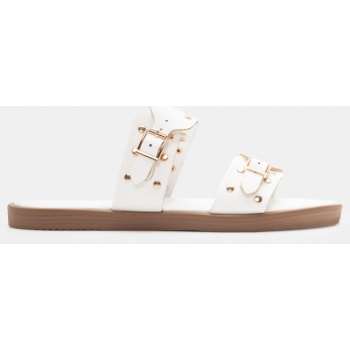 flat σανδάλια με διπλά ζωνάκια & τρούκς σε προσφορά