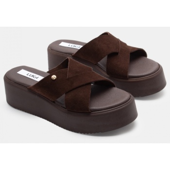 luigi design - πλατφόρμες δερμάτινες με σε προσφορά