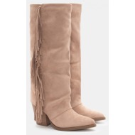 μπότες cowboy με κρόσσια...