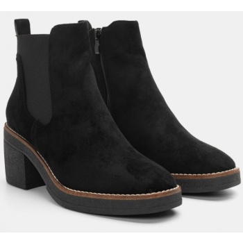 μποτάκια chelsea με κρεπ σόλα - μαύρο σε προσφορά