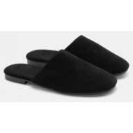  mules μονόχρωμα - μαύρο