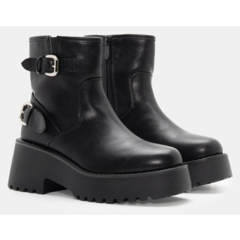 μποτάκια δίσολα με λουράκια & τόκες 