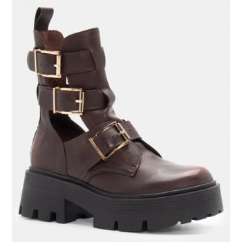 μποτάκια δίσολα με άνοιγμα στο πλάι  σε προσφορά