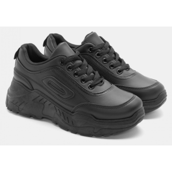 sneakers chunky μονόχρωμα - μαύρο σε προσφορά