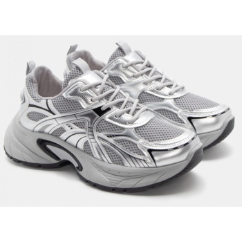 sneakers σε συνδυασμό χρωμάτων & δίχτυ σε προσφορά