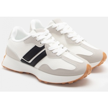 sneakers σε συνδυασμό χρωμάτων - λευκό σε προσφορά