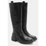  μπότες με μεταλλική λεπτομέρεια - μαύρο