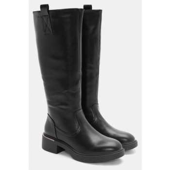 μπότες με μεταλλική λεπτομέρεια - μαύρο σε προσφορά