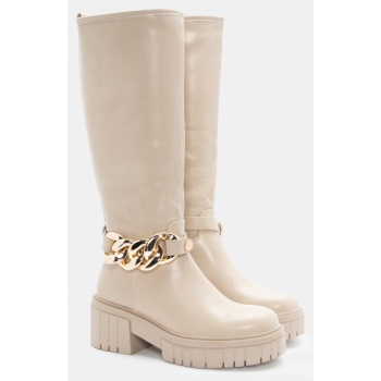 μπότες με τρακτερωτή σόλα 