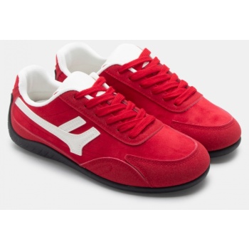 sneakers σε συνδυασμό χρωμάτων - κόκκινο σε προσφορά