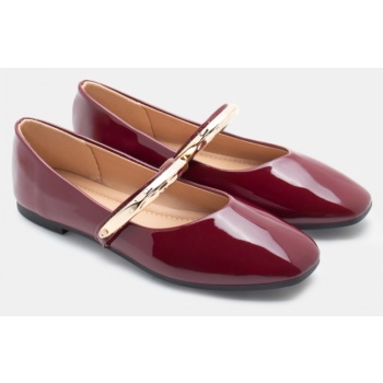 μπαλαρίνες με διακοσμητικό λουράκι  σε προσφορά