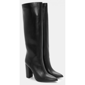 μπότες μυτερές με τακούνι - μαύρο σε προσφορά