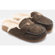  clogs σαμπό με διακοσμητικό - χακί