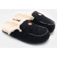  clogs σαμπό με διακοσμητικό - μαύρο