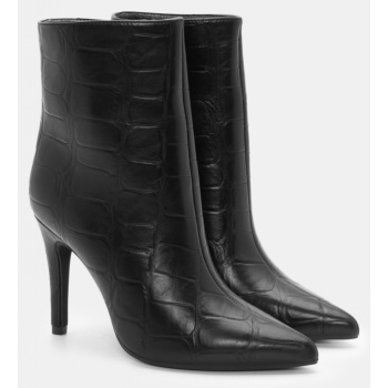 μποτάκια μυτερά αστραγάλου - μαύρο σε προσφορά