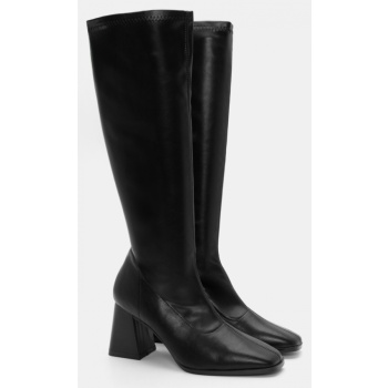 μπότες κάλτσα με ραφές - μαύρο σε προσφορά