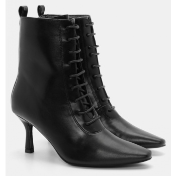 μποτάκια με τακούνι - μαύρο σε προσφορά