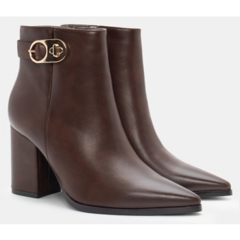 μποτάκια μυτερά με διακοσμητικό λουράκι