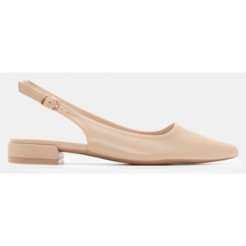 γοβάκια open heel μονόχρωμα  σε προσφορά