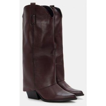 μπότες cowboy με εφέ αναδιπλούμενης σε προσφορά