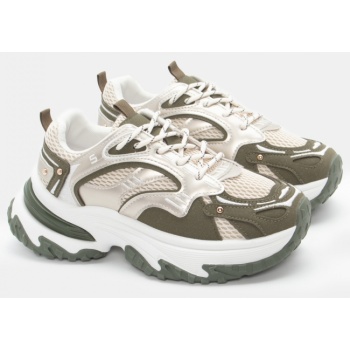 sneakers chunky με συνδυασμό χρωμάτων  σε προσφορά