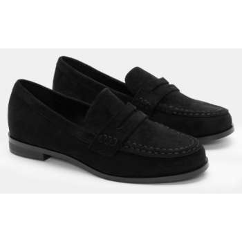 μοκασίνια μονόχρωμα - μαύρο σε προσφορά