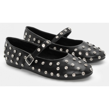 μπαλαρίνες με τρούκς & strass - μαύρο σε προσφορά