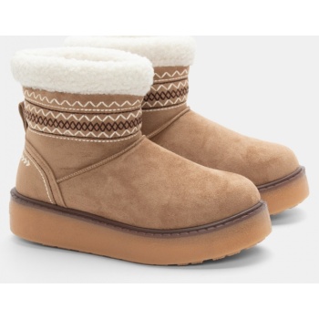 μποτάκια με εσωτερική επένδυση γούνας  σε προσφορά