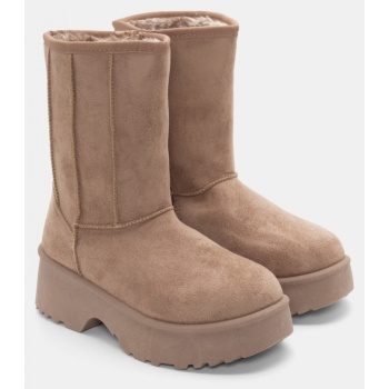 μποτάκια με εσωτερική επένδυση γούνας  σε προσφορά