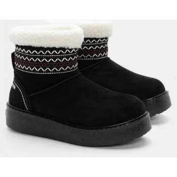 μποτάκια με εσωτερική επένδυση γούνας  σε προσφορά