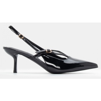 γόβες μυτερές με λουράκια  σε προσφορά