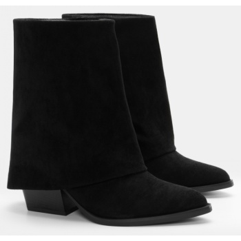 μποτάκια cowboy με εφέ αναδιπλούμενης σε προσφορά