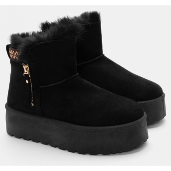 μποτάκια με εσωτερική επένδυση γούνας  σε προσφορά