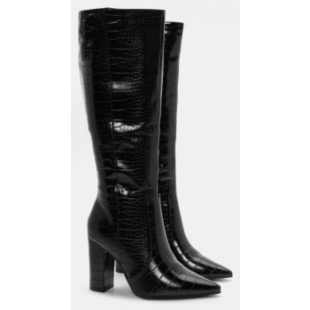 μπότες croco - μαύρο σε προσφορά