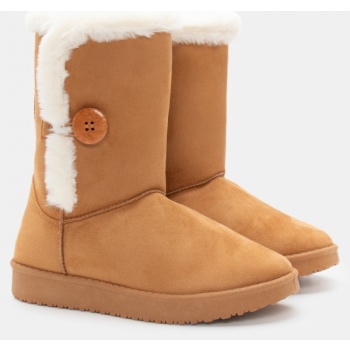 μποτάκια με εσωτερική επένδυση γούνας  σε προσφορά