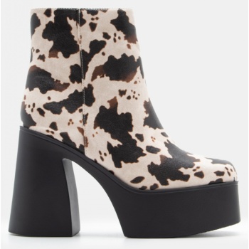 μποτάκια platform με ραφή στο πλάι  σε προσφορά