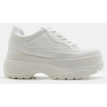 sneakers μονόχρωμα - λευκό σε προσφορά
