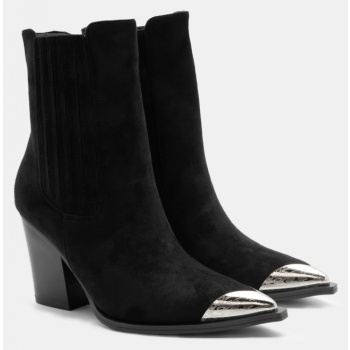 μποτάκια cowboy με μεταλλική σε προσφορά