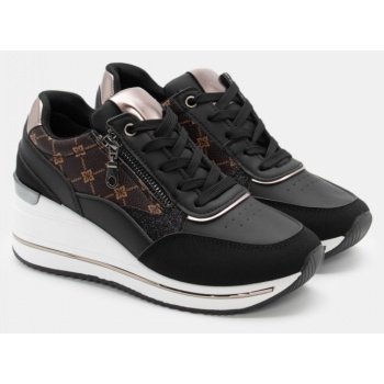 sneakers σε συνδύασμο χρωμάτων & strass