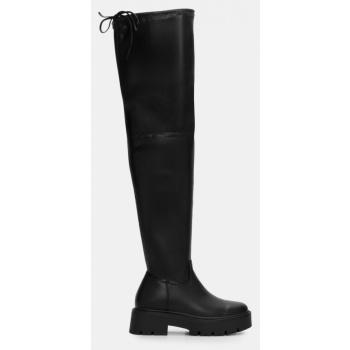 μπότες κάλτσα over the knee - μαύρο σε προσφορά