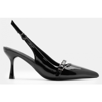 γόβες μυτερές slingbank με τόκες  σε προσφορά