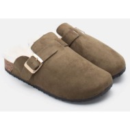  σαμπό με επένδυση εσωτερική γούνα - χακί