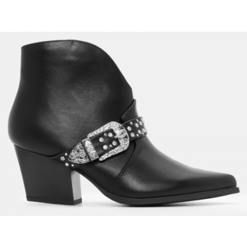 μποτάκια cowboy μυτερά με διακοσμητικό σε προσφορά