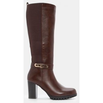 μπότες με λάστιχο & διακοσμητικό σε προσφορά