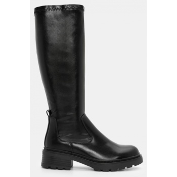 μπότες κάλτσα με τρακτερωτή σόλα - μαύρο σε προσφορά