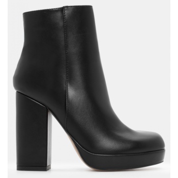 μποτάκια αστραγάλου με φιάπα & τακούνι σε προσφορά