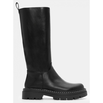 μπότες με τρακτερωτή σόλα - μαύρο σε προσφορά